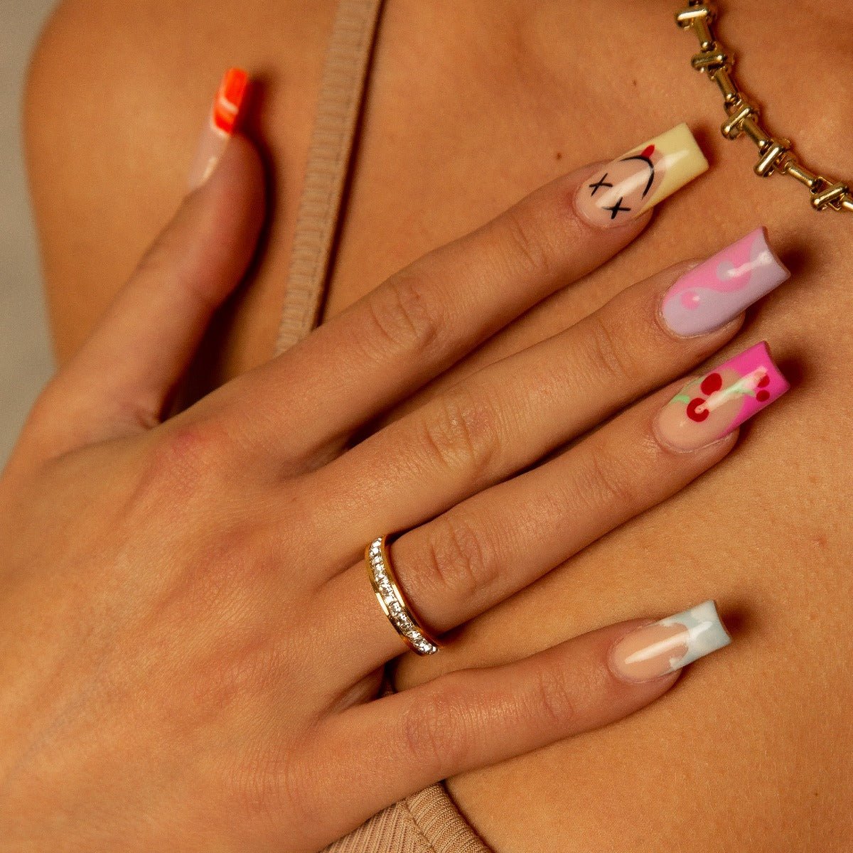 Brilliant Ring 18K Gold Plated