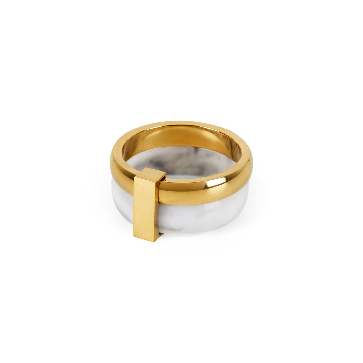 Rich Layers Ring 18K Gold Plated