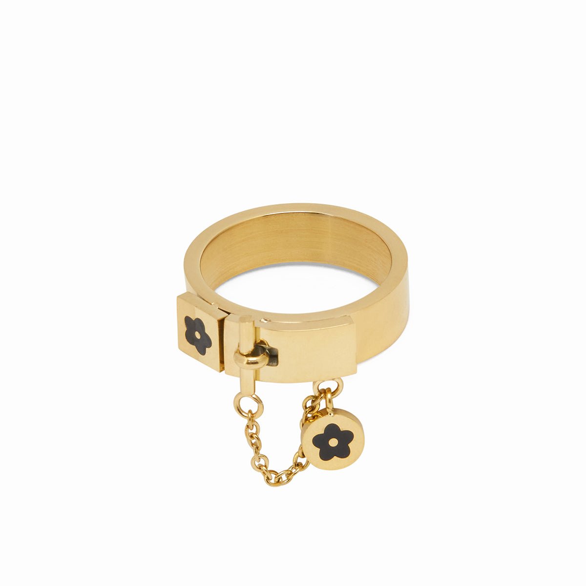 Charm Ring 18K Gold Plated