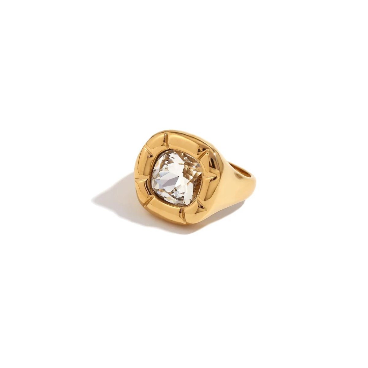 Dulcis Cocktail Ring 18K Gold Plated