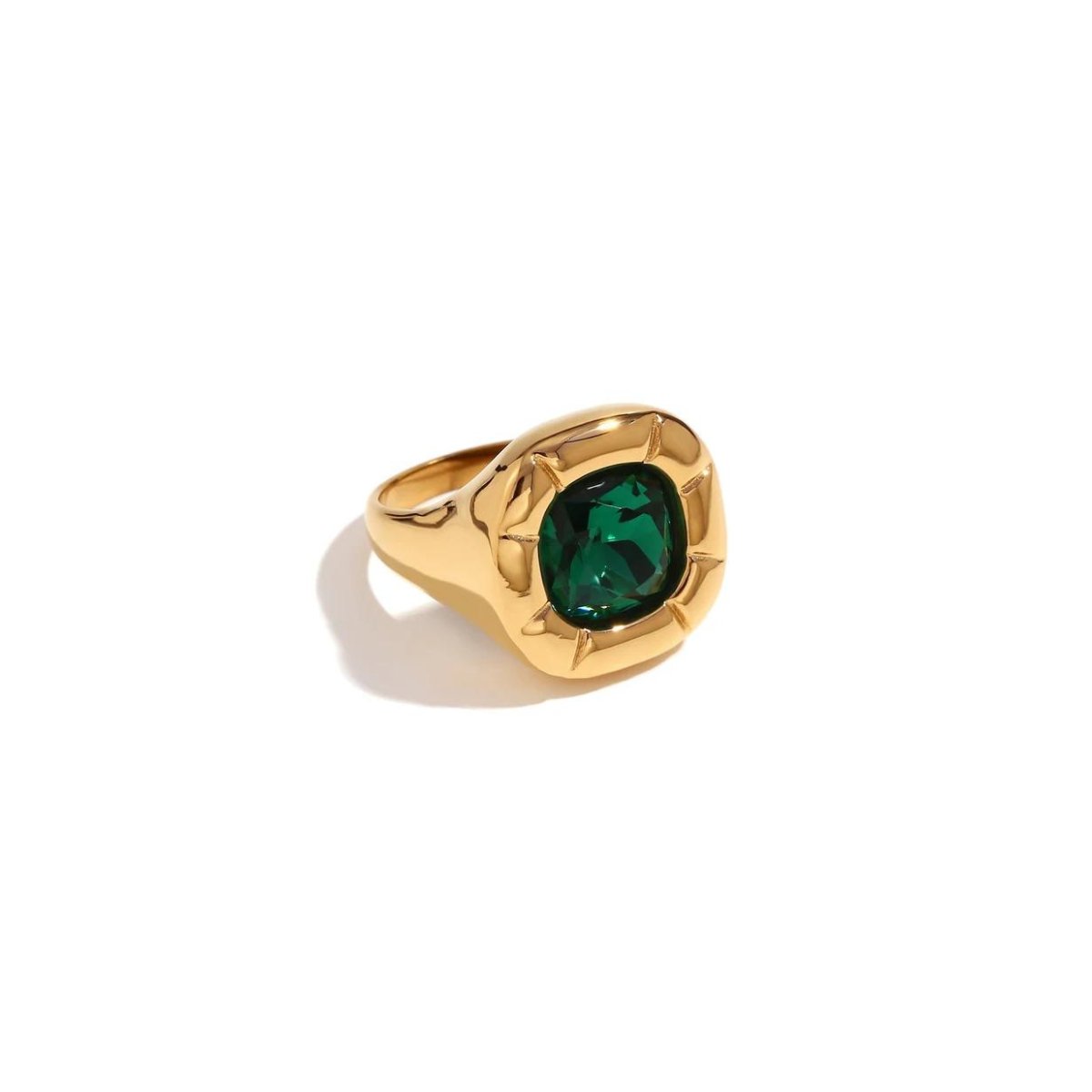 Dulcis Cocktail Ring 18K Gold Plated