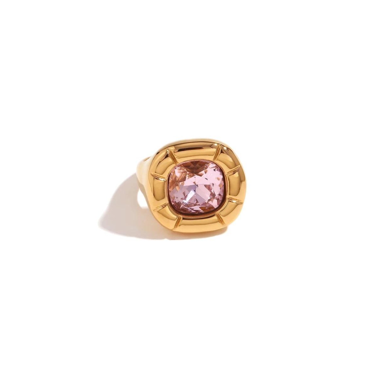 Dulcis Cocktail Ring 18K Gold Plated