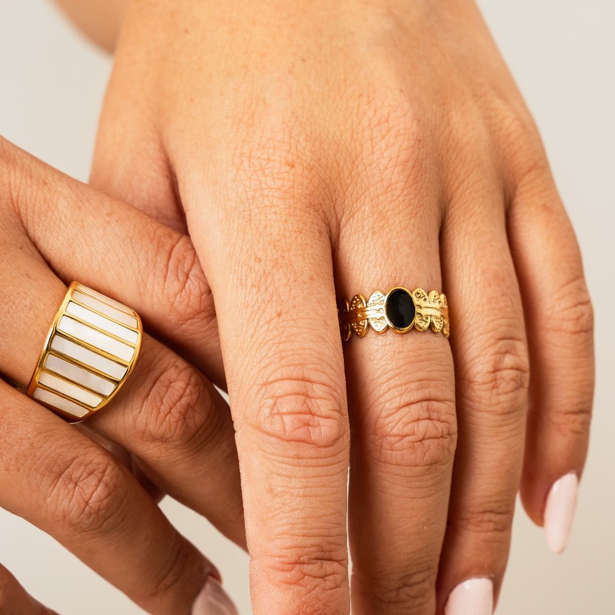 Colosseum Ring 18K Gold Plated