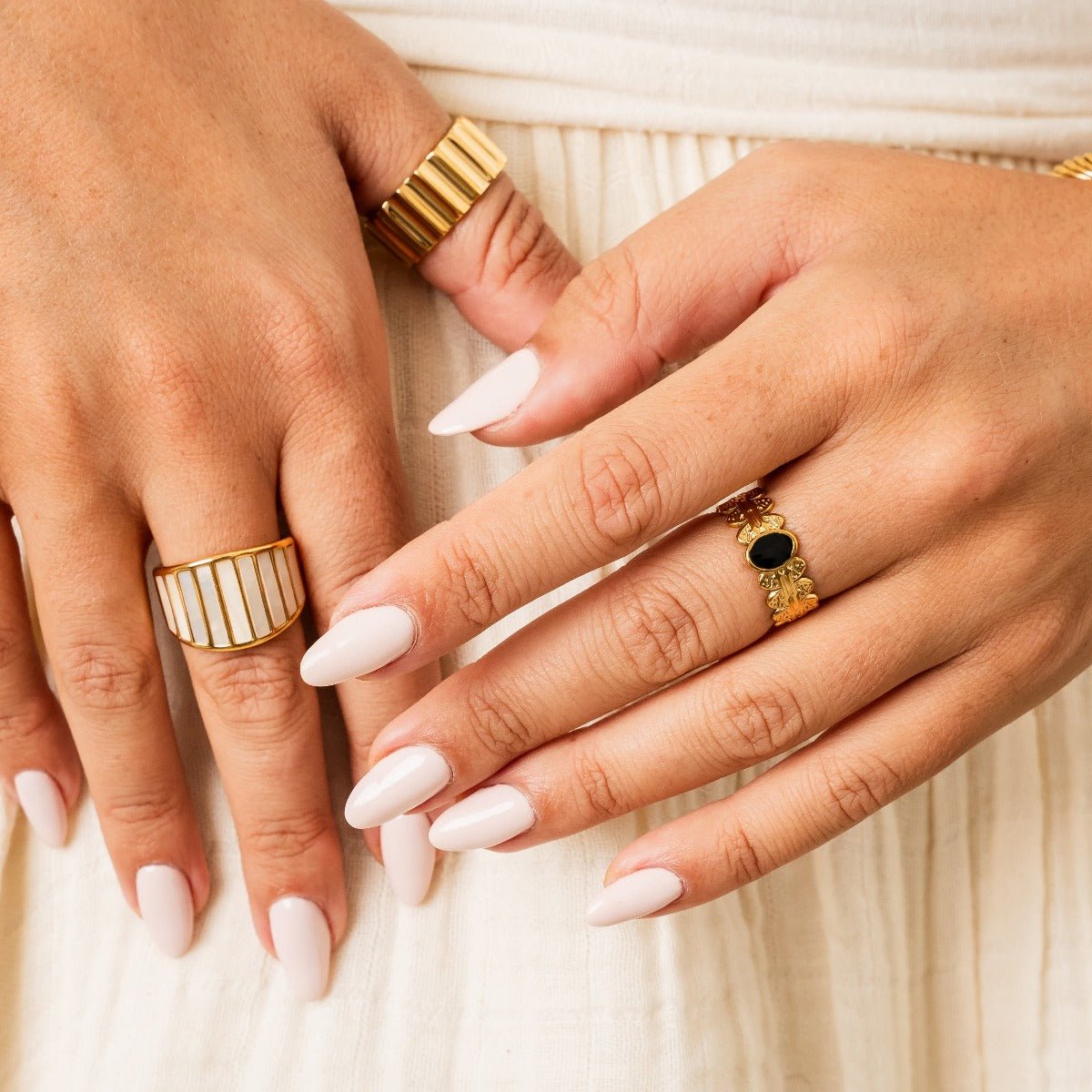 Colosseum Ring 18K Gold Plated
