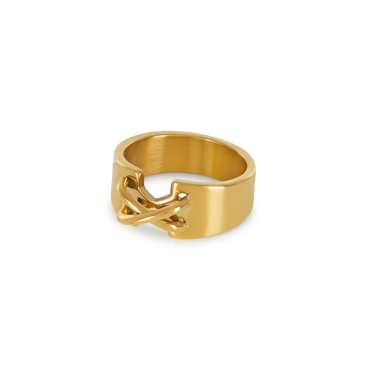 Corset Ring 18K Gold Plated