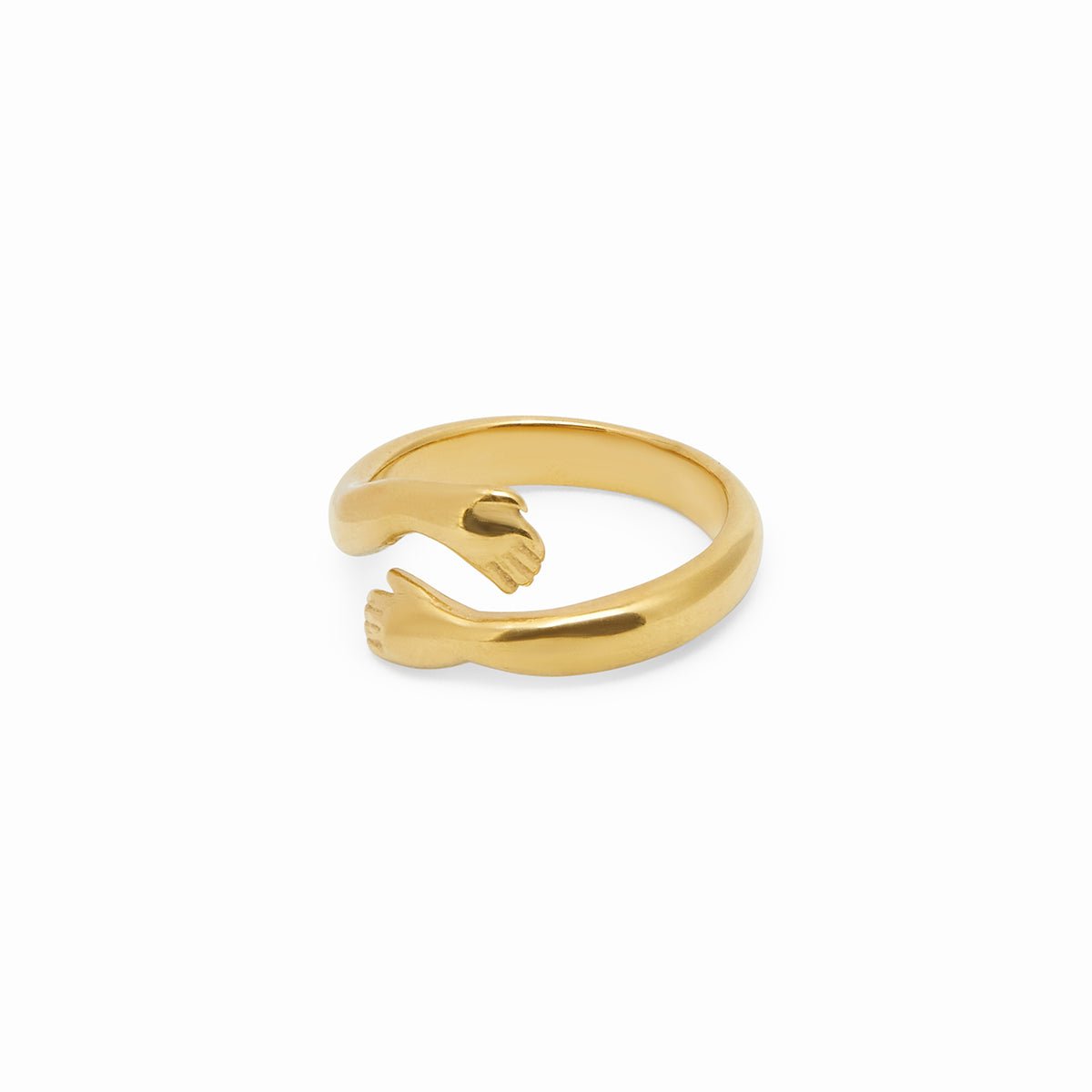 Hug Ring 18K Gold Plated