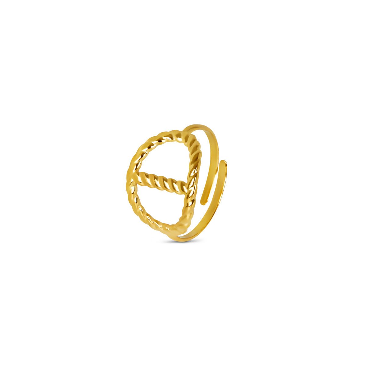Éclat Adjustable Ring 18K Gold Plated