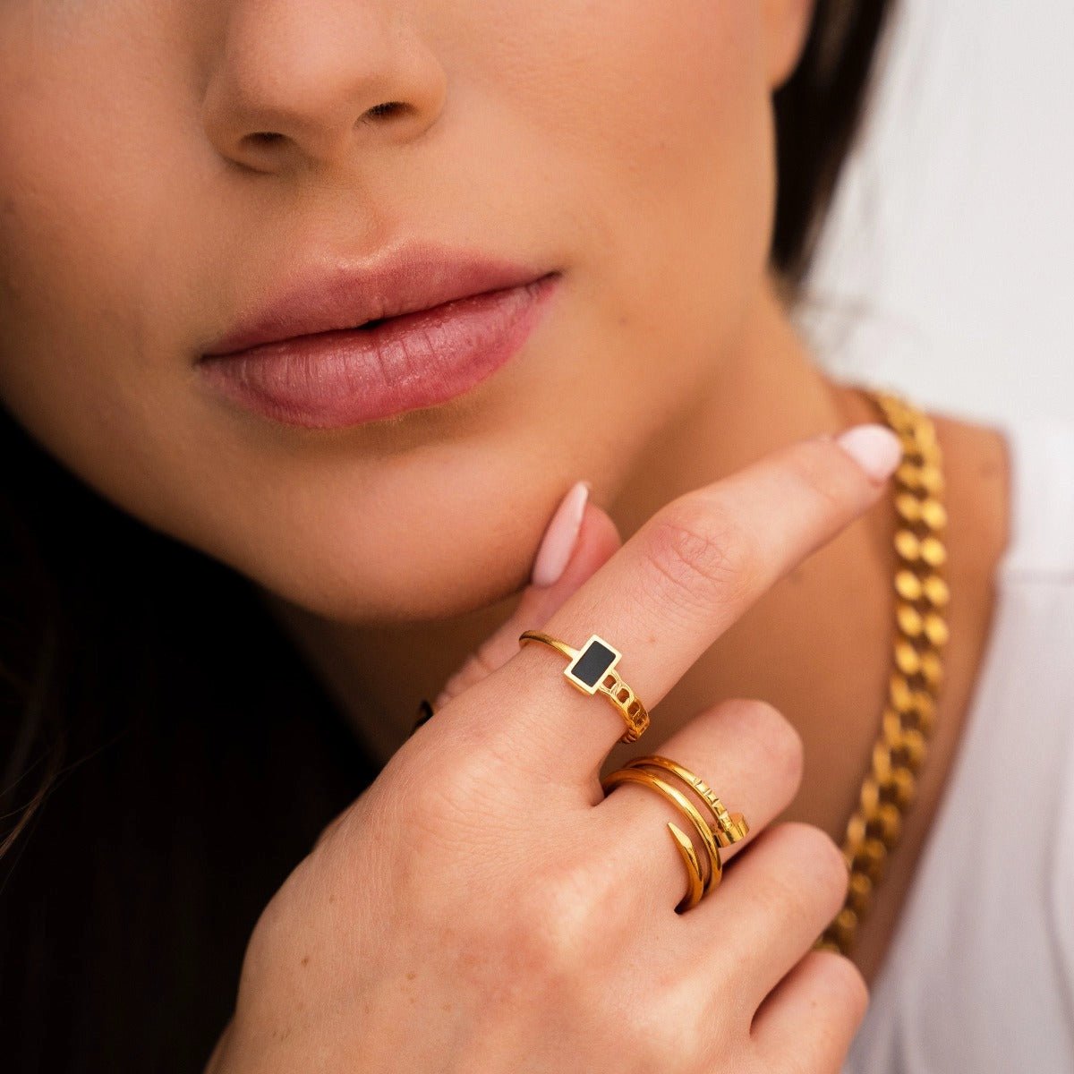 Fusion Ring 18K Gold Plated