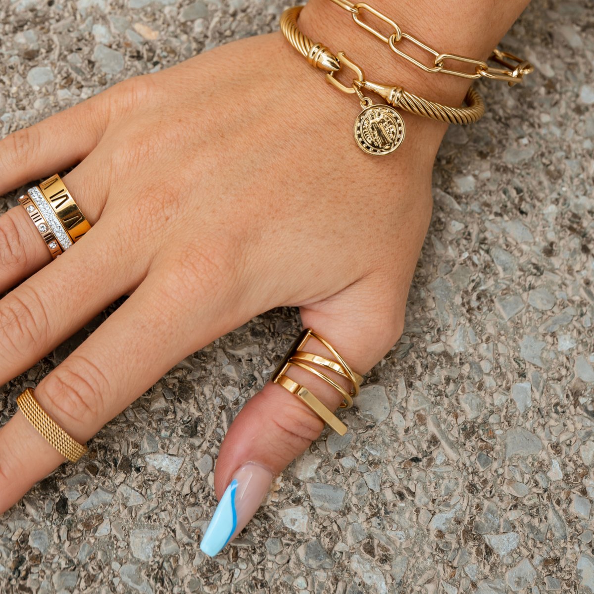 Haute Ring 18K Gold Plated