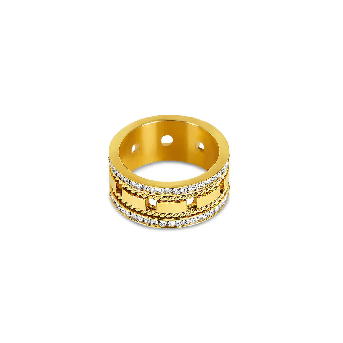 Impulse Ring 18K Gold Plated