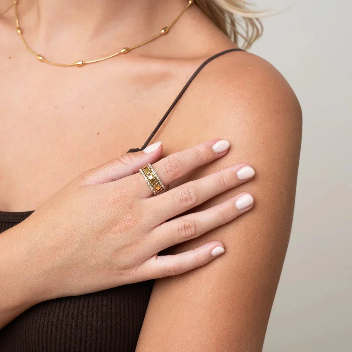 Impulse Ring 18K Gold Plated