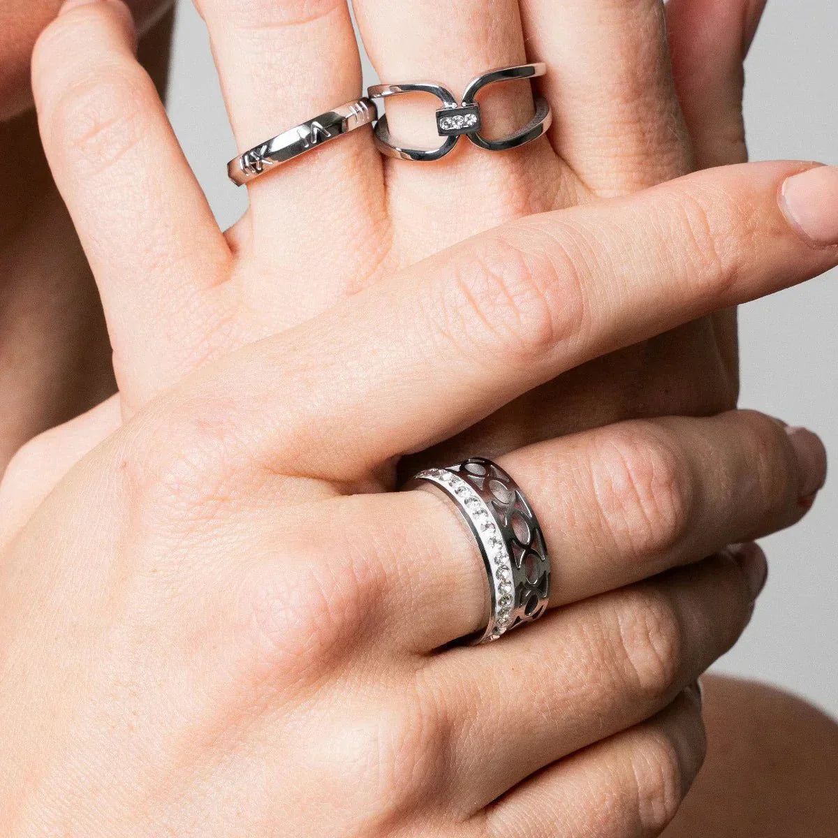 Mosaic Ring – Silver