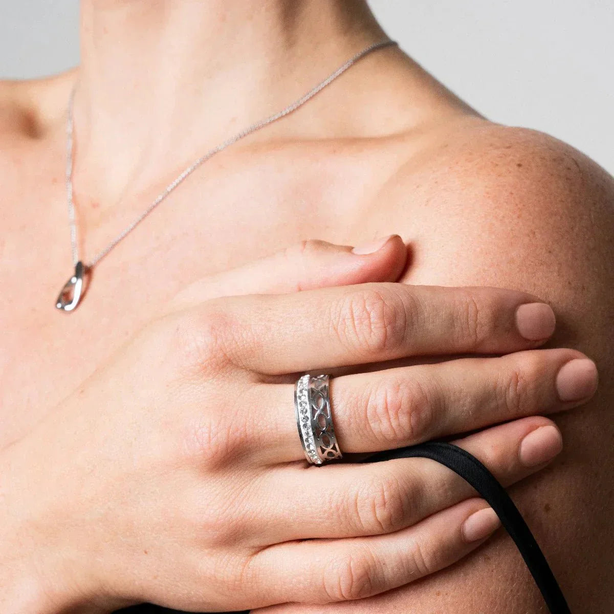 Mosaic Ring – Silver