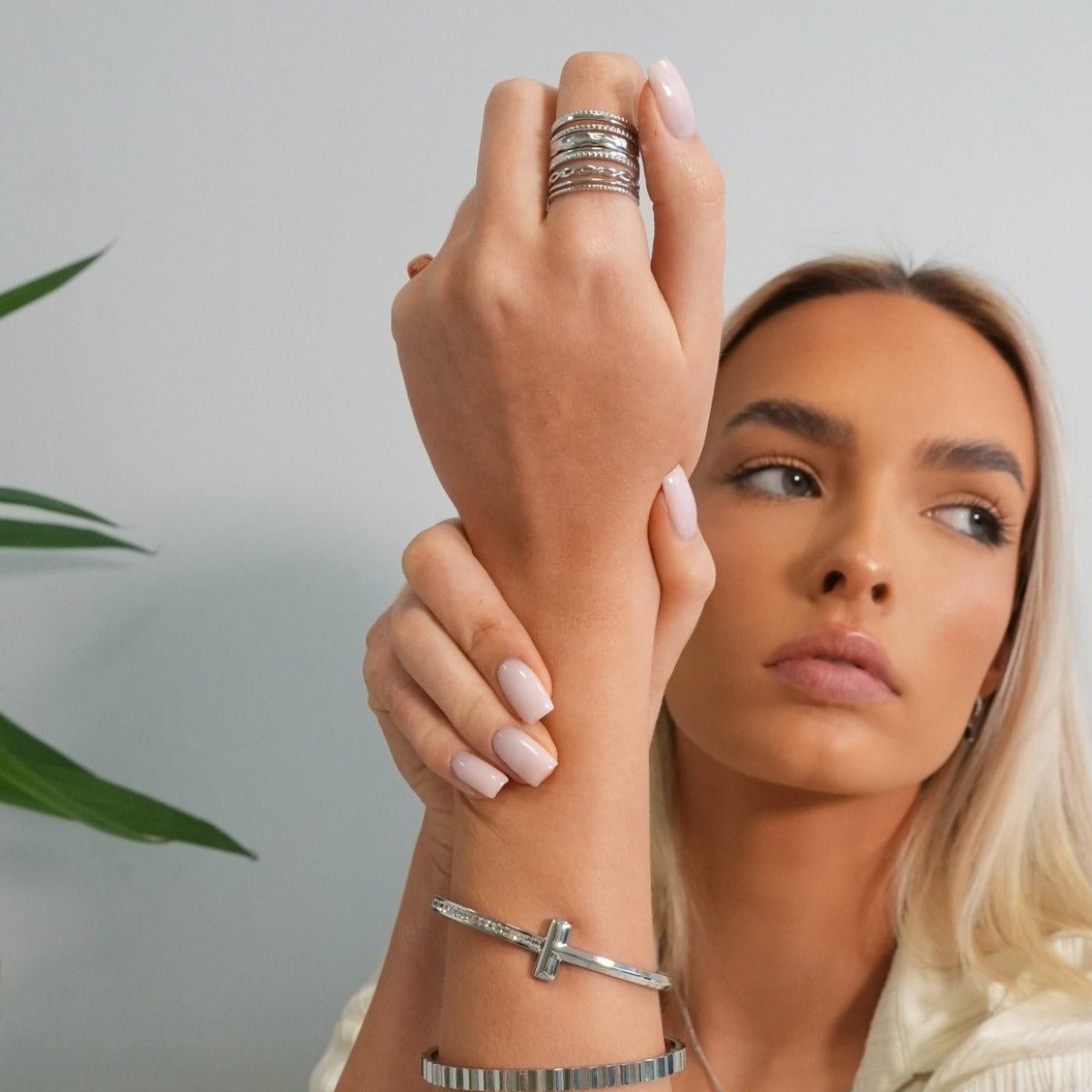 Royale Adjustable Ring – Silver