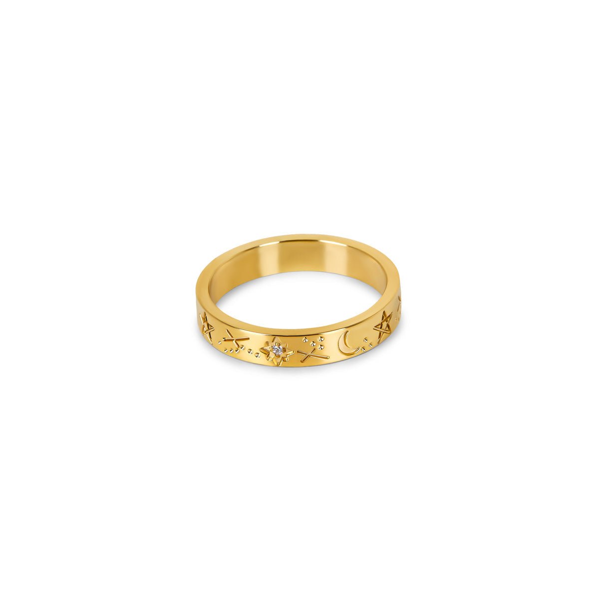 Sky Ring 18K Gold Plated