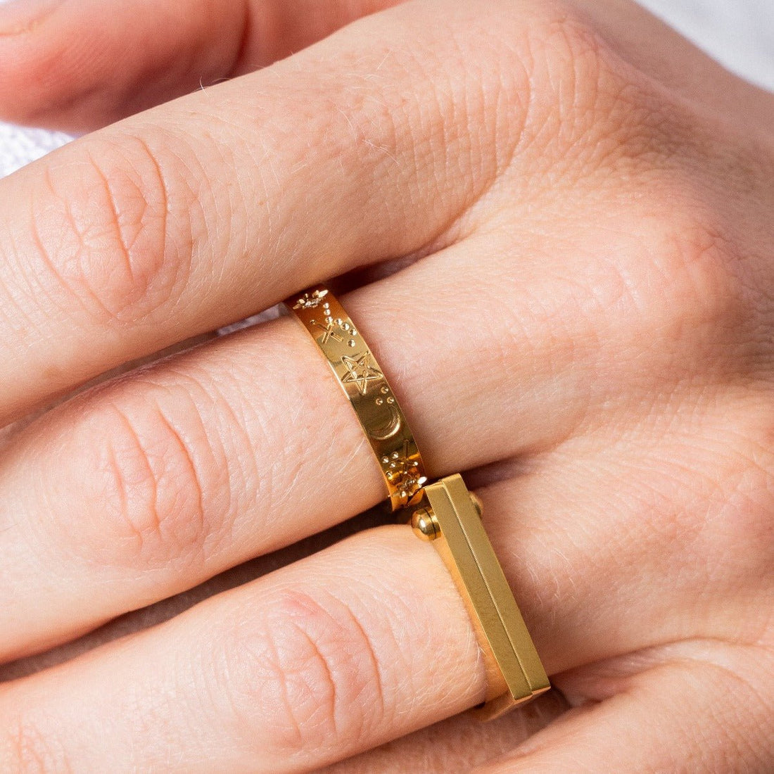 Sky Ring 18K Gold Plated