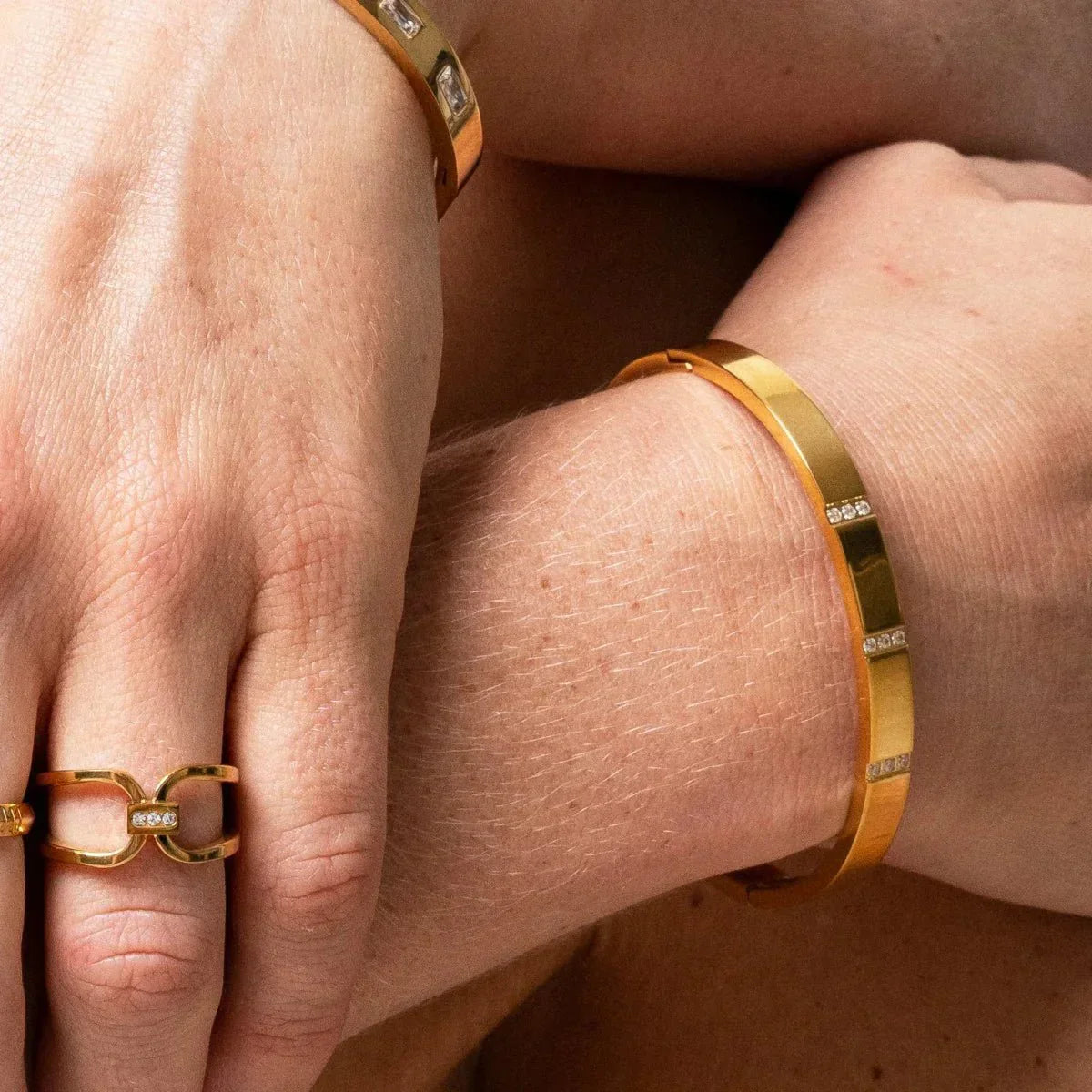 Tenderness Ring 18K Gold Plated