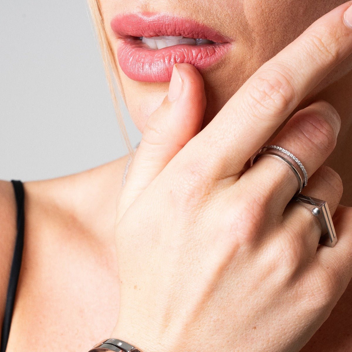 Vienne Double Ring – Silver