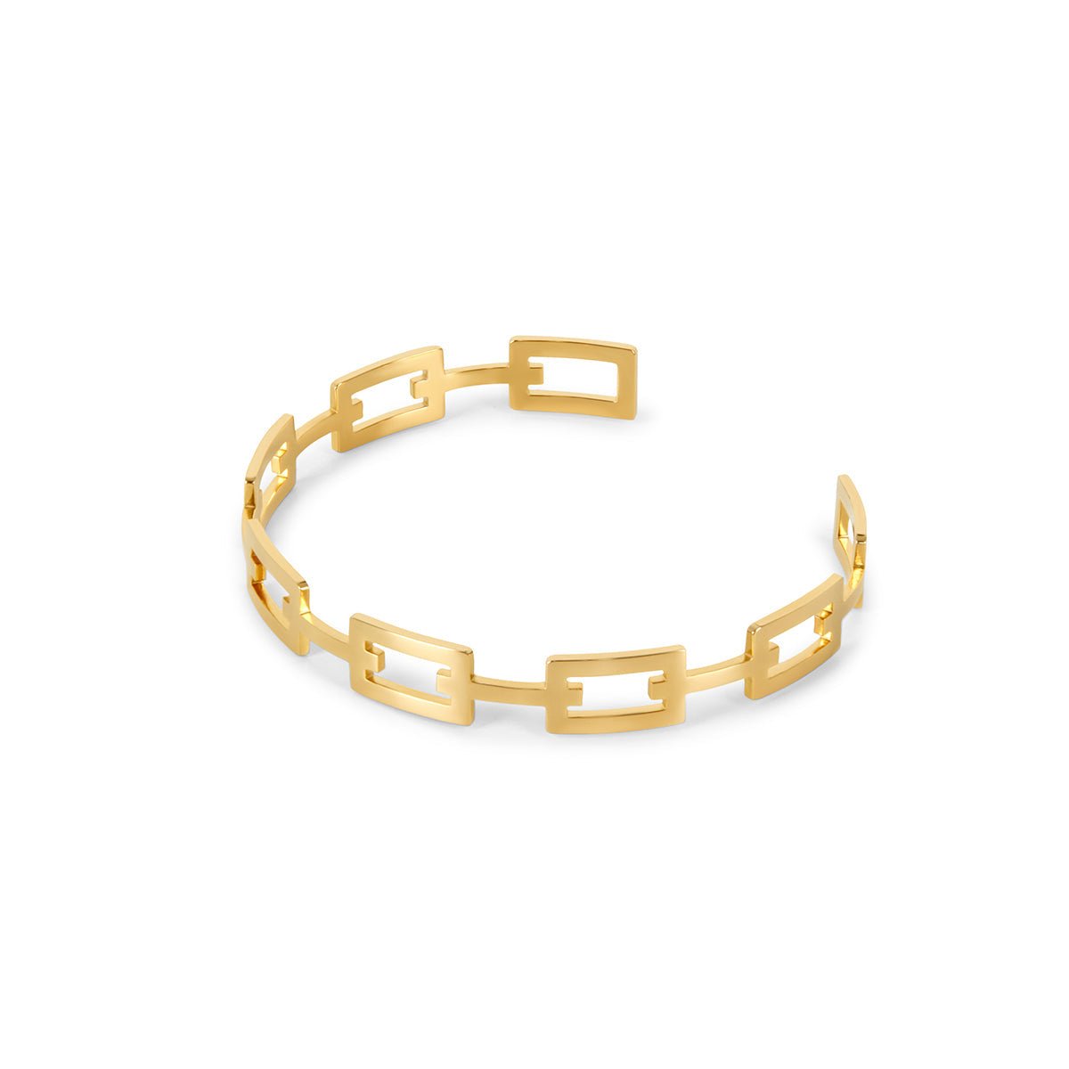 Alexandra Bangle 18K Gold Plated