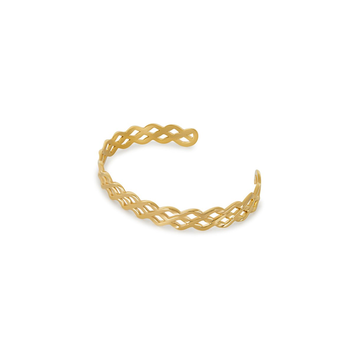 Blogger Bangle 18K Gold Plated