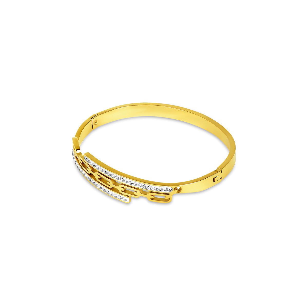 Donatela Bangle 18K Gold Plated