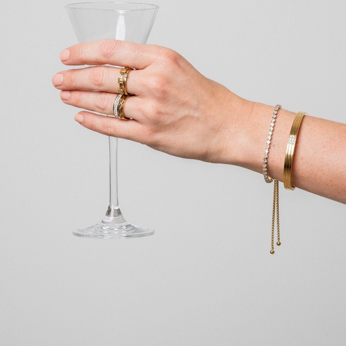 Hanna Bangle 18K Gold Plated