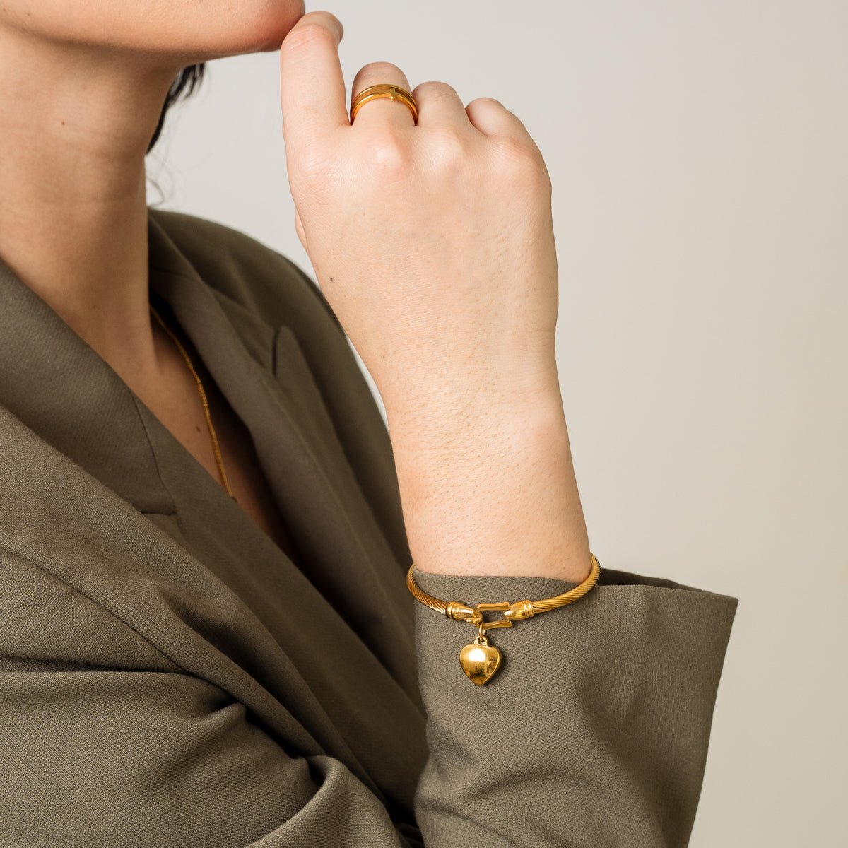 Love Bangle 18K Gold Plated