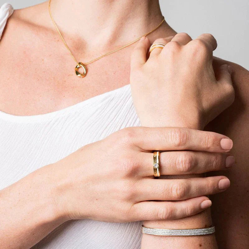 Luxe Bangle 18K Gold Plated