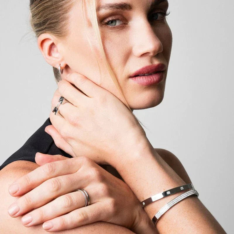 Luxe Bangle – Silver