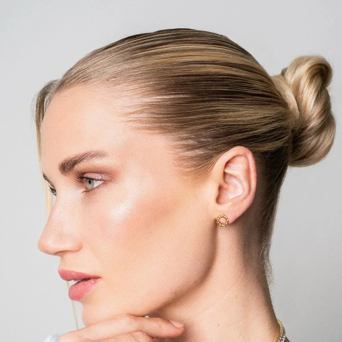 Twist Earrings 18K Gold Plated