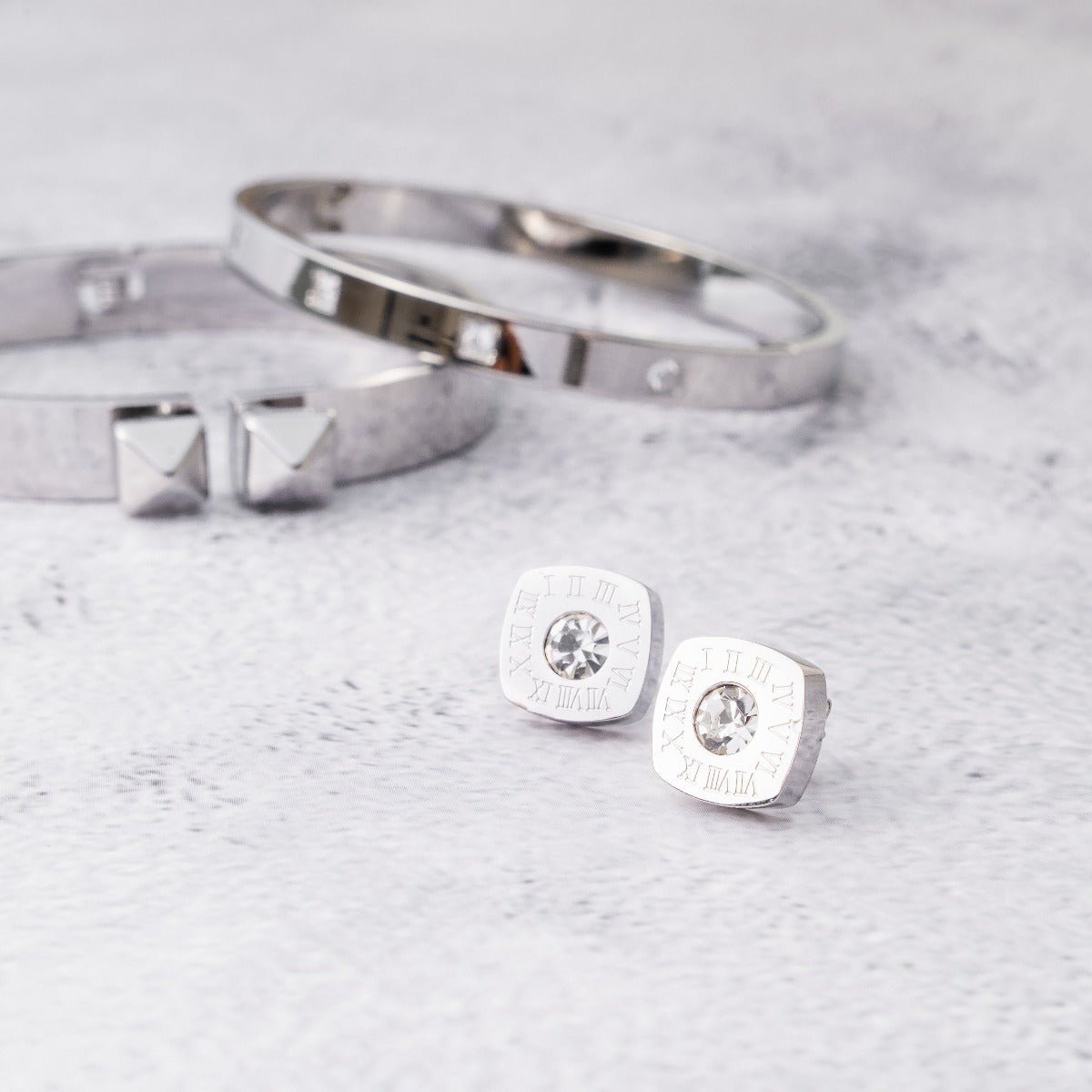 Splendor Earrings – Silver