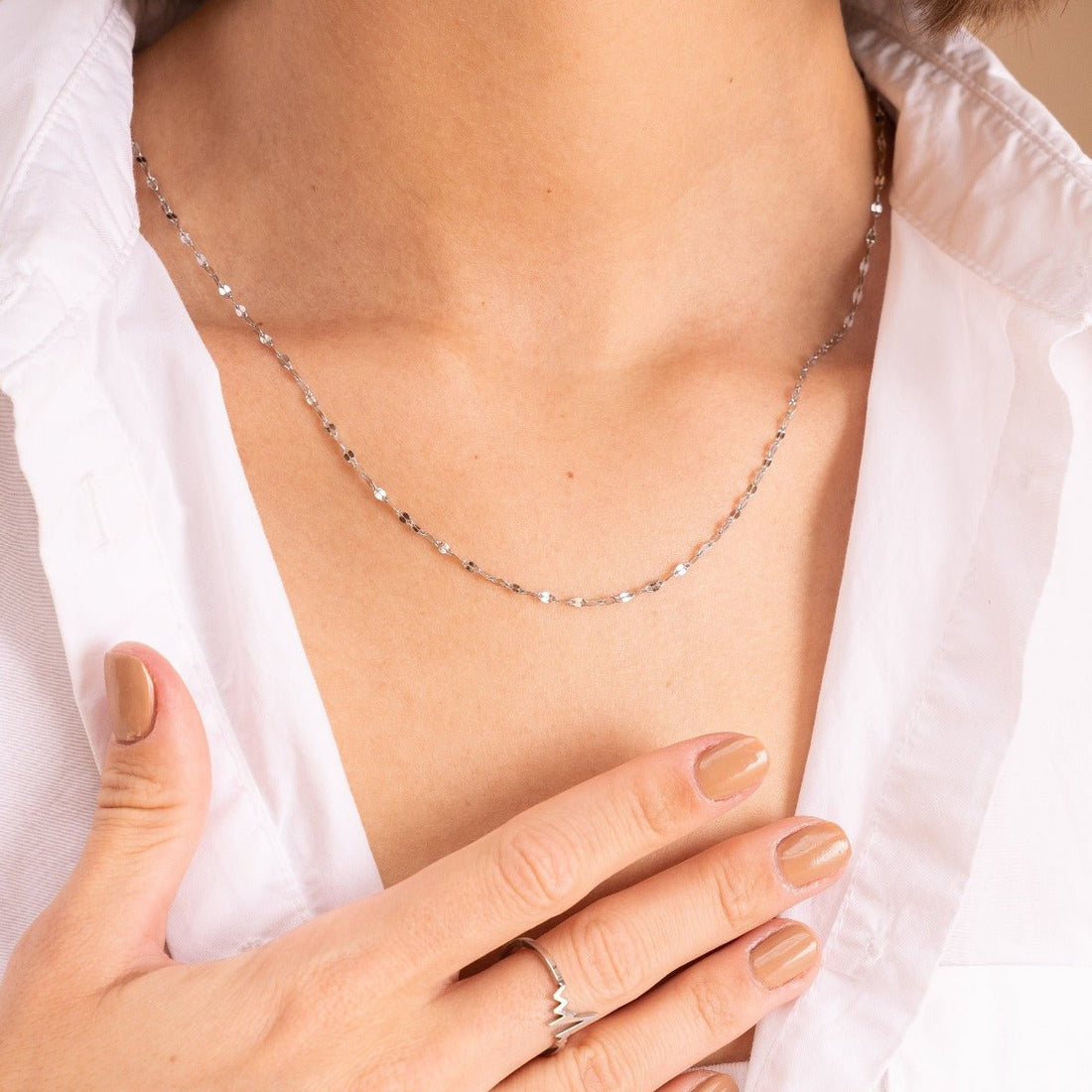 Destiny Chain Necklace – Silver