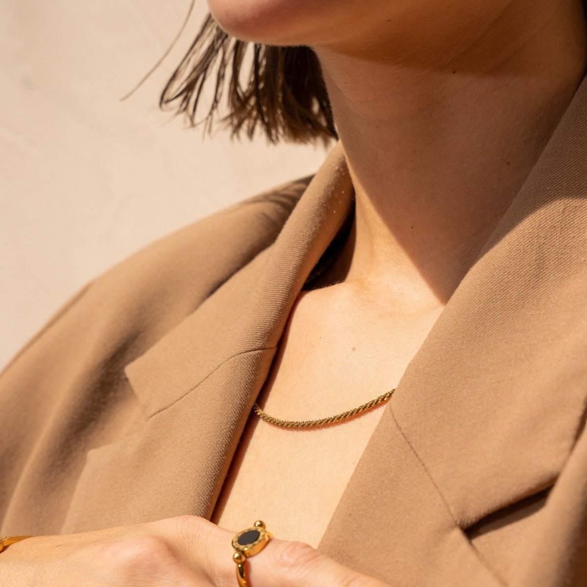 Dely Necklace 18K Gold Plated