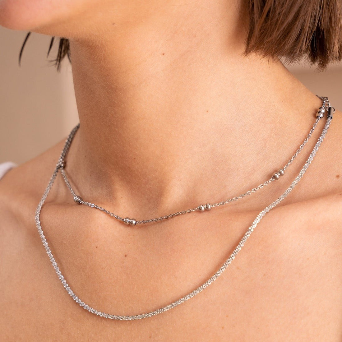 Dely Necklace – Silver