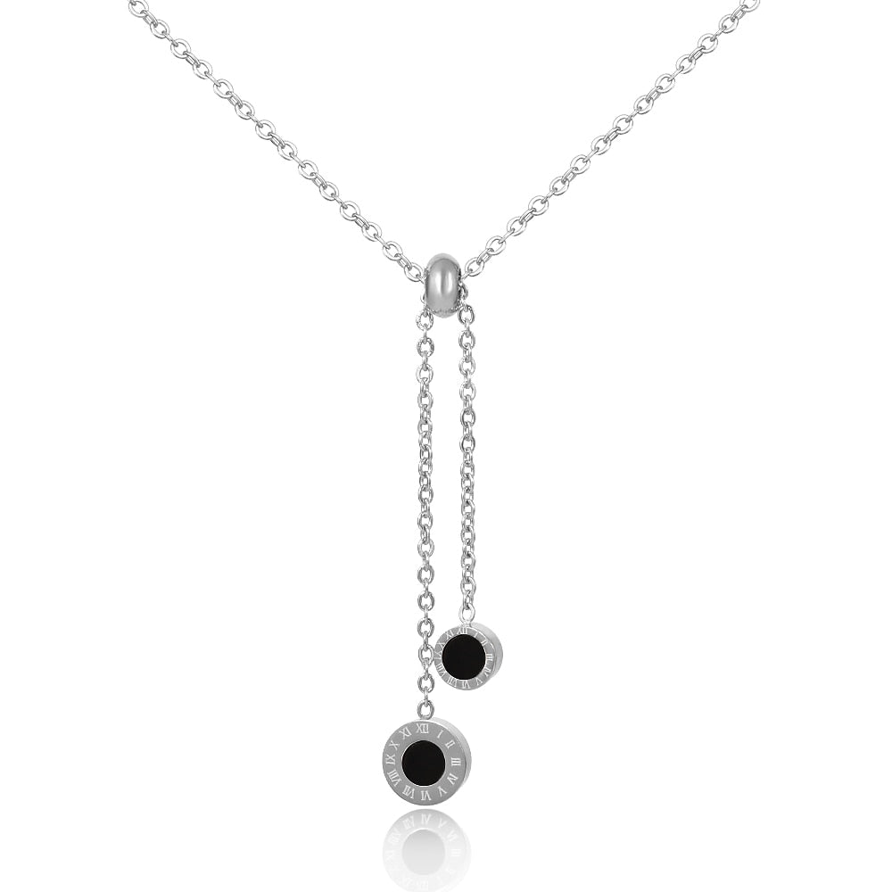 Athenas Lariat Necklace 18K Gold Plated