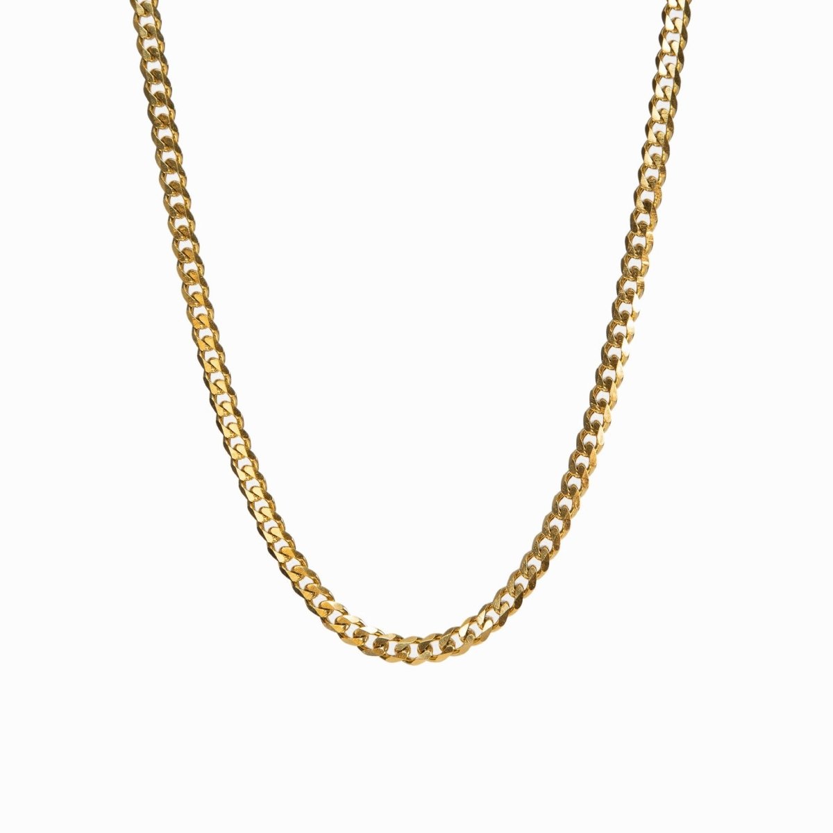 Selenza Cuban Chain Necklace 18K Gold Plated