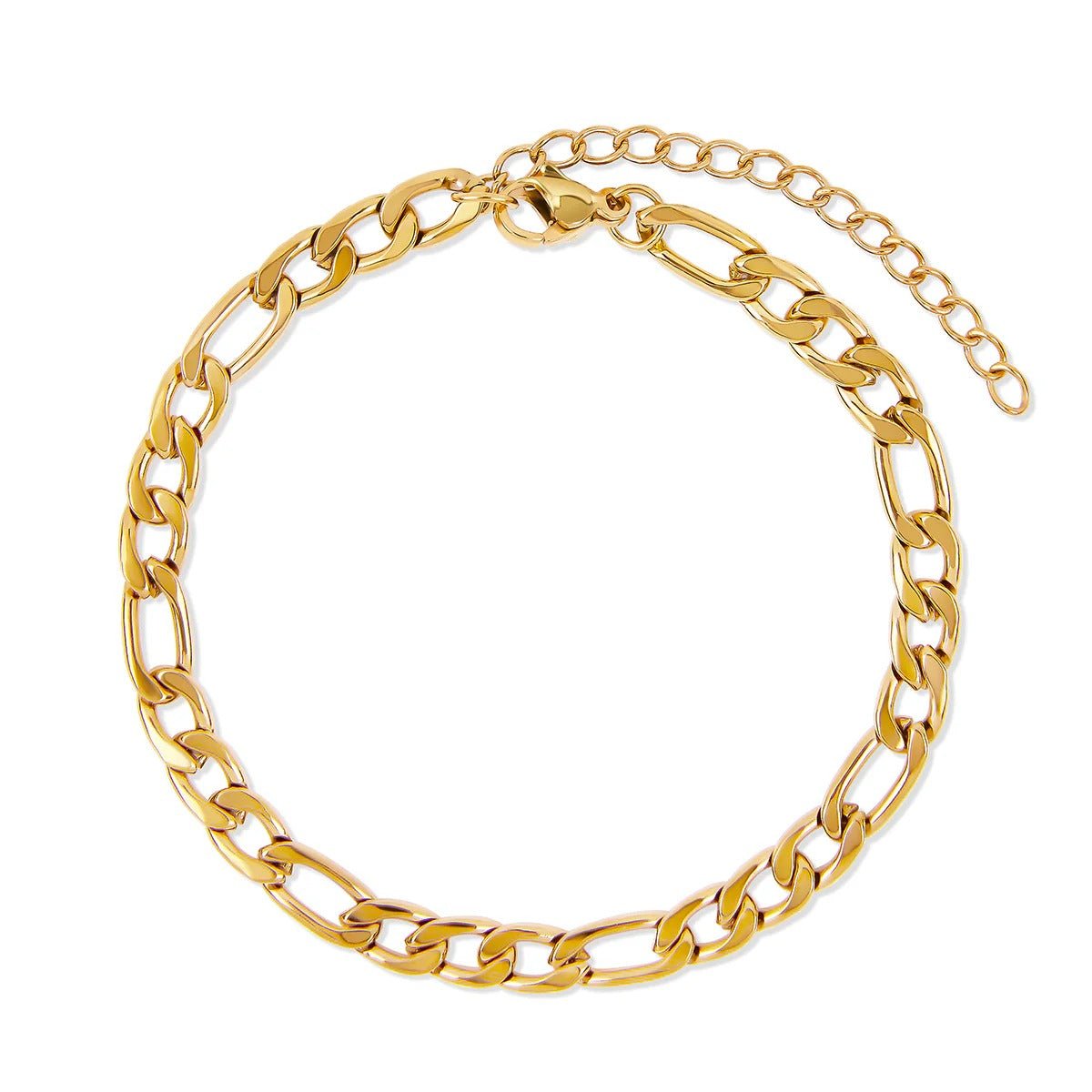 Elegance Bracelet Set & Knot Bangle 18K Gold Plated