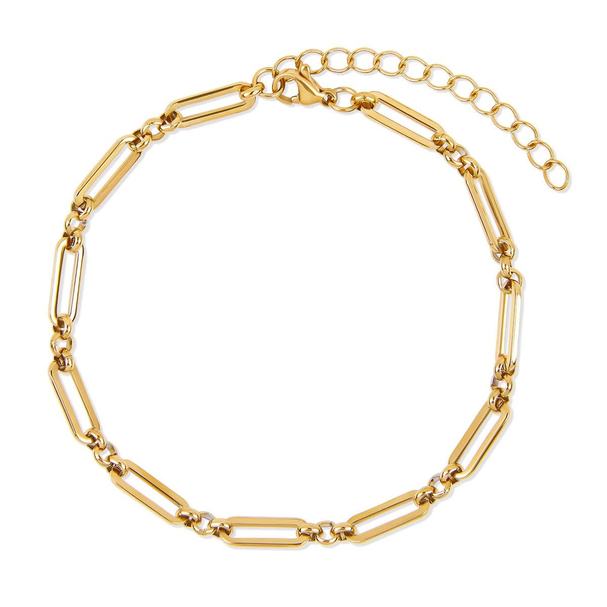 Elegance Bracelet Set & Knot Bangle 18K Gold Plated