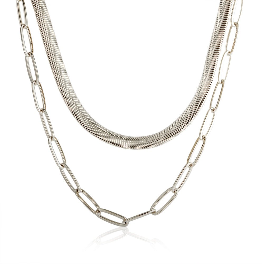 Antonela Necklace Set 18K Gold Plated