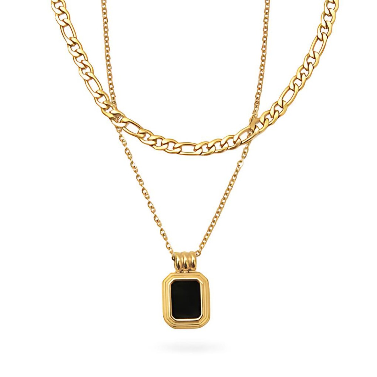 Aurora Necklace Set 18K Gold Plated