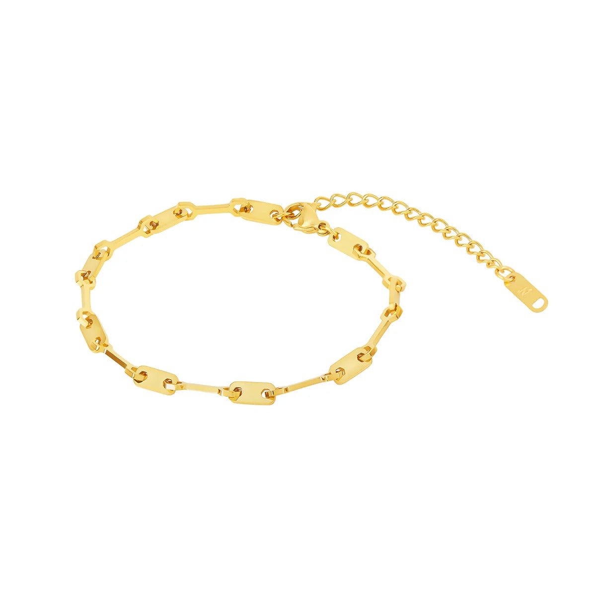 Tablet Link Chain Bracelet 29