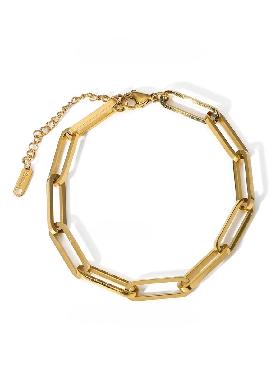 Celina Chain Link Bracelet 18K Gold Plated