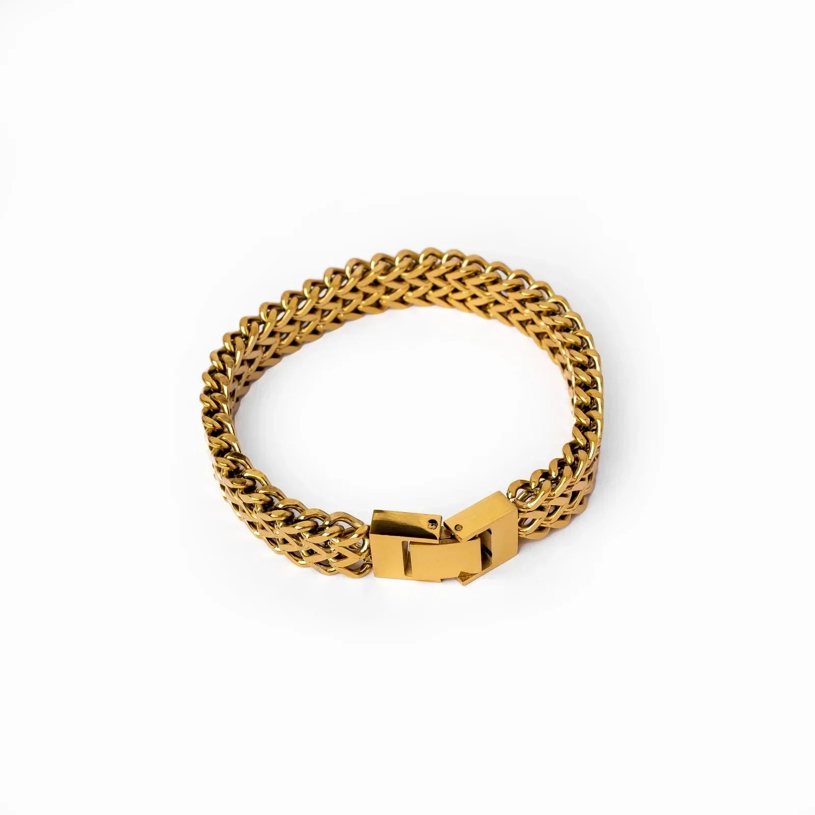 Link Bracelet 18K Gold Plated