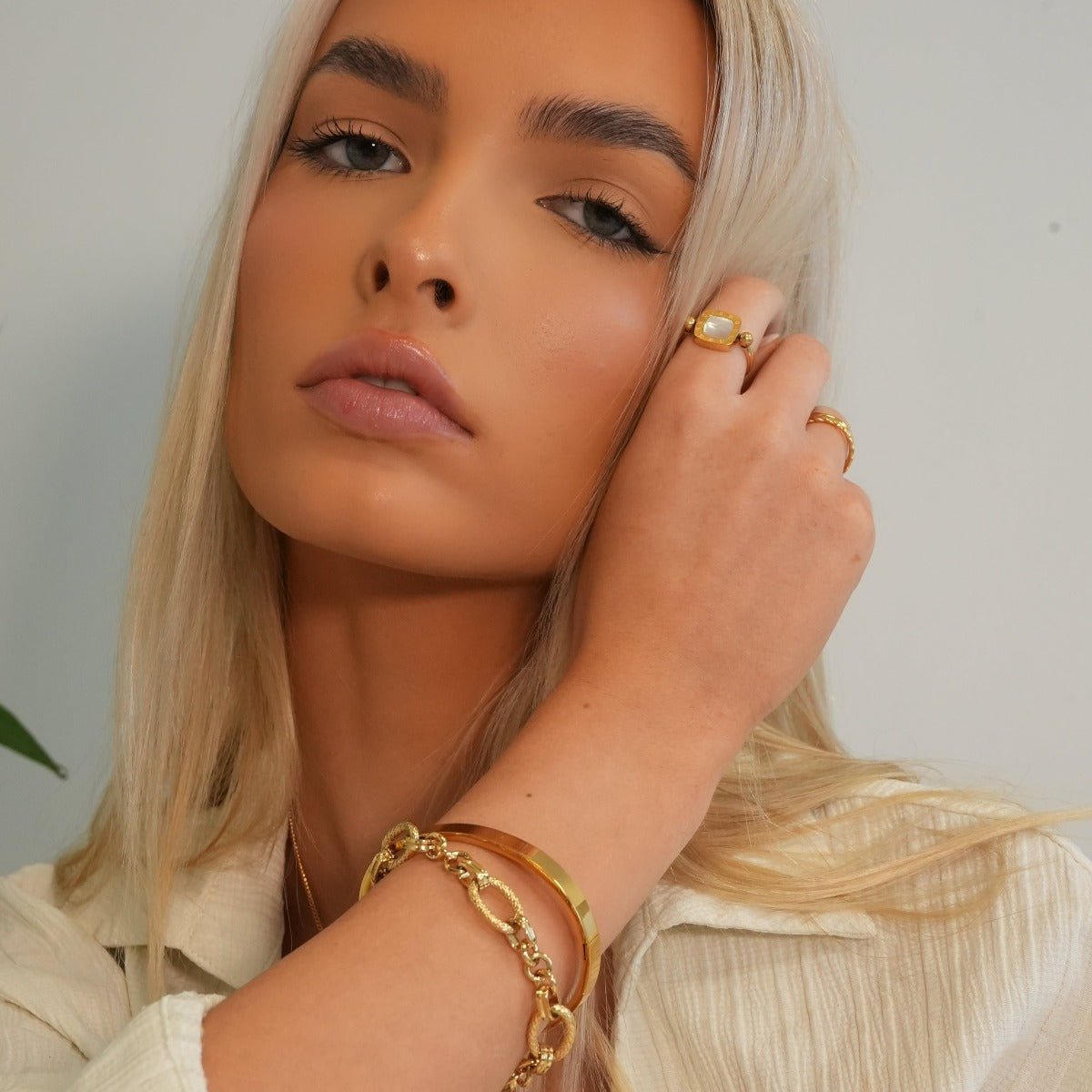 Lux Bracelet 18K Gold Plated