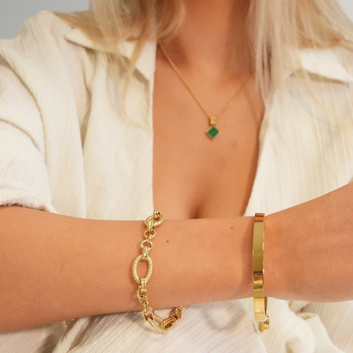 Lux Bracelet 18K Gold Plated