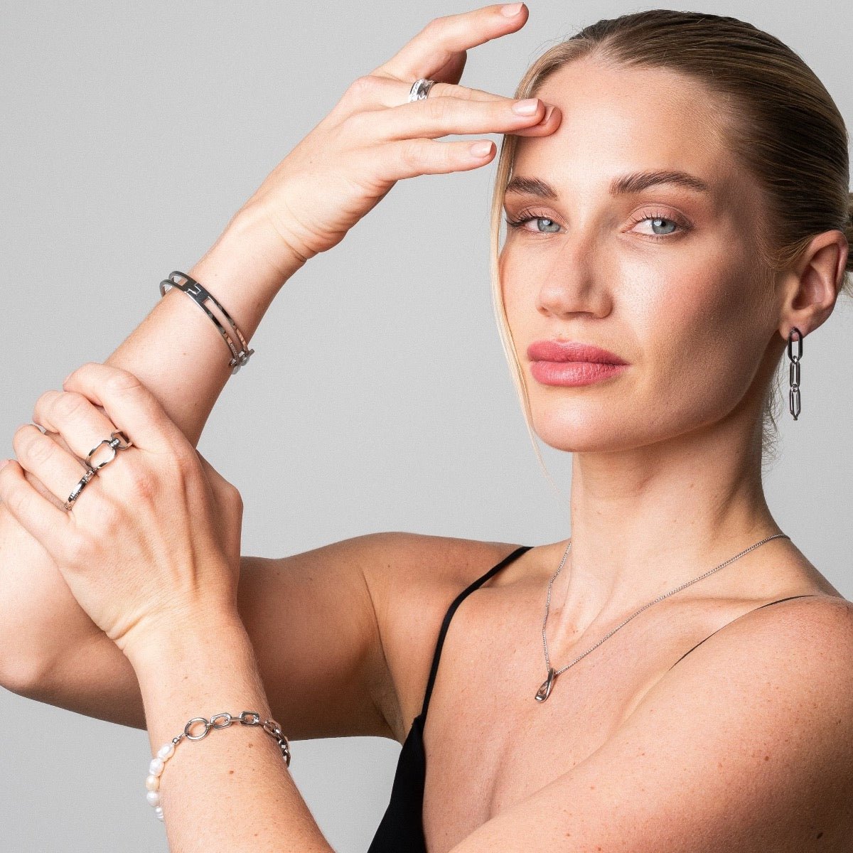 Mood Pearl Bracelet – Silver