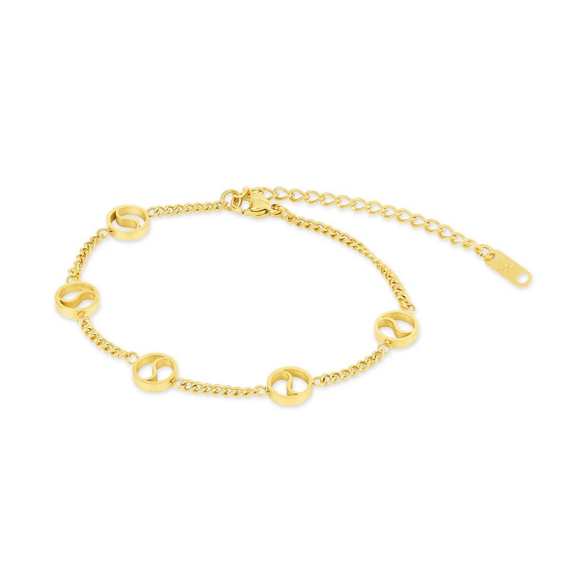 Sierra Pendant Bracelet 18K Gold Plated 29