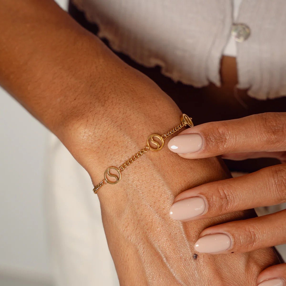 Sierra Pendant Bracelet 18K Gold Plated 29
